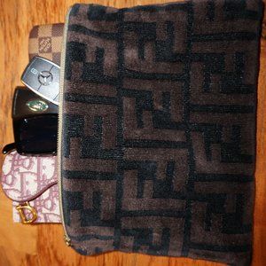 Authentic Repurposed FD Terry towel Pouch